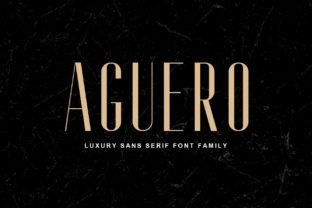 Aguero Family: A Modern Serif Font for Elegant Editorial Design