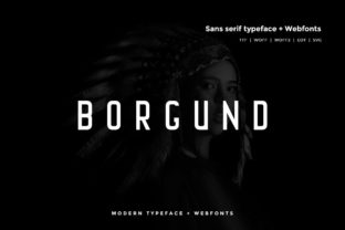 Borgund: A Clean Sans Serif Font for Modern Design Projects