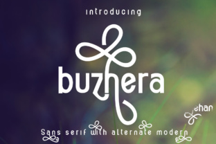 Buzhera: A Simple and Elegant Sans Serif for Modern Branding