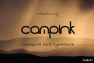 Campink: A Rounded Sans Serif Font for Modern Marketing Design