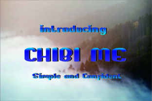 Chibi Me: A Flexible Sans Serif Font for Crafters and Makers