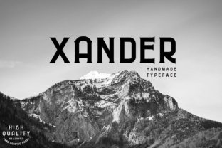 How Xander Font Transformed My Small Business Branding