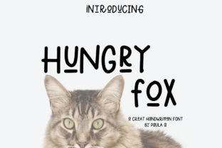 Hungry Fox: A Playful Sans Serif Font for Kid-Friendly and Unique Design Projects