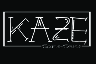 Kaze: A Decorative Sans Serif Font for Modern Marketing Design