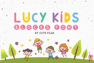 Lucy Kids: A Playful Sans Serif Font for Valentine’s Day and Beyond