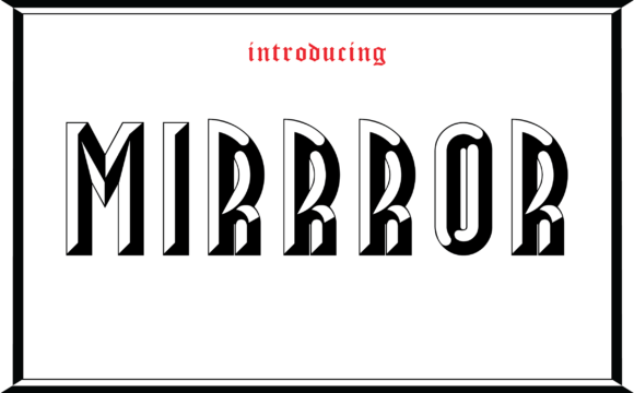Mirror: A Stylish Sans Serif Font for Editorial and Branding Design