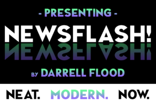 Newsflash Font: Clean Typography for Crafters and Product Designers