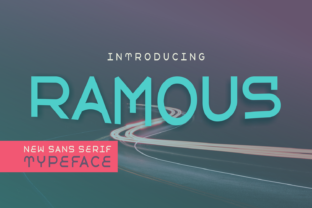 Ramous: A Modern Sans Serif Font for Clean Editorial Design
