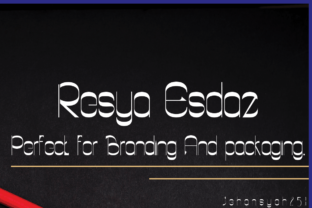 Resya Esdaz: A Clean Sans Serif Font for Modern Web Branding