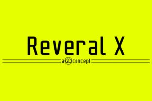 Reveral X: A Slick, Digitally-Inspired Sans Serif Font for Modern Branding