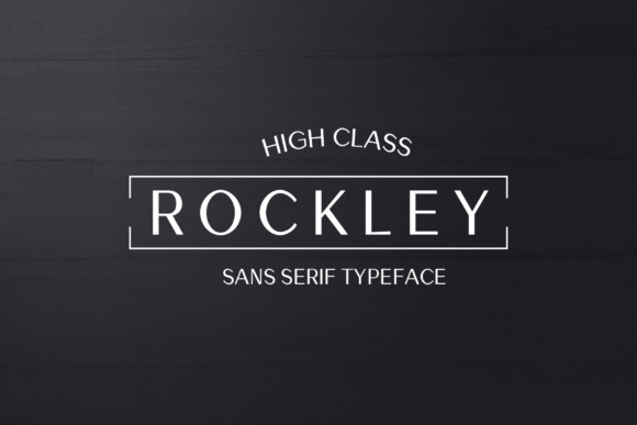 Rockley Family Font: A Maker’s Best Friend for Clean, Modern Designs