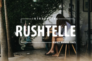 Rushtelle: A Rounded Sans Serif Font That Elevates Brand Design