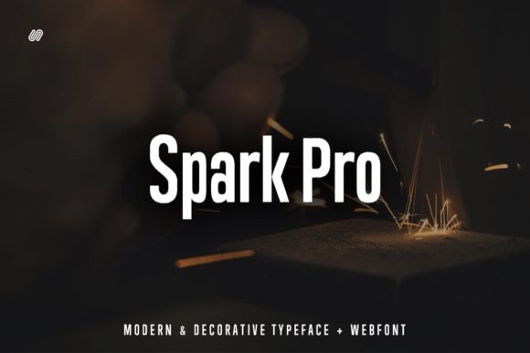 Spark Pro: A Minimal Sans Serif Font for Crafters and Product Designers