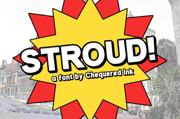 Stroud Font: Bold Sans Serif for Impactful Design