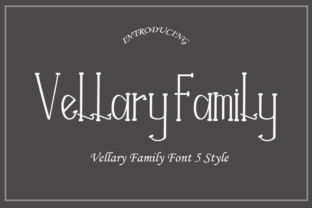 Vellary Family: A Clean Sans Serif Font for Modern Web Design