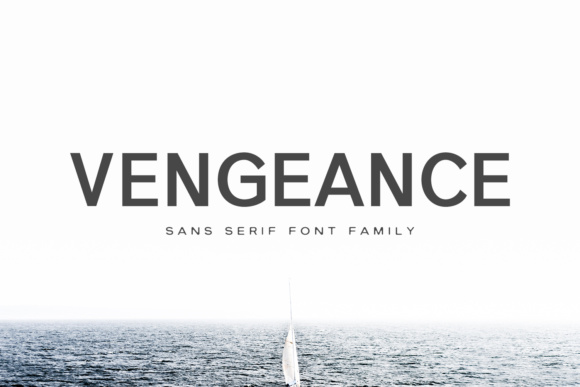 Vengeance Family Font: A Web Designer’s Modern Sans Serif Choice