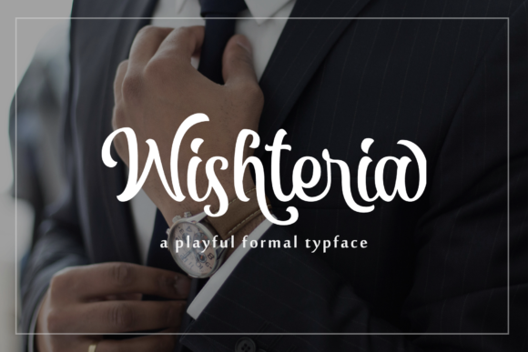 Wishteria: A Playful Sans Serif Font for Stylish Branding Projects